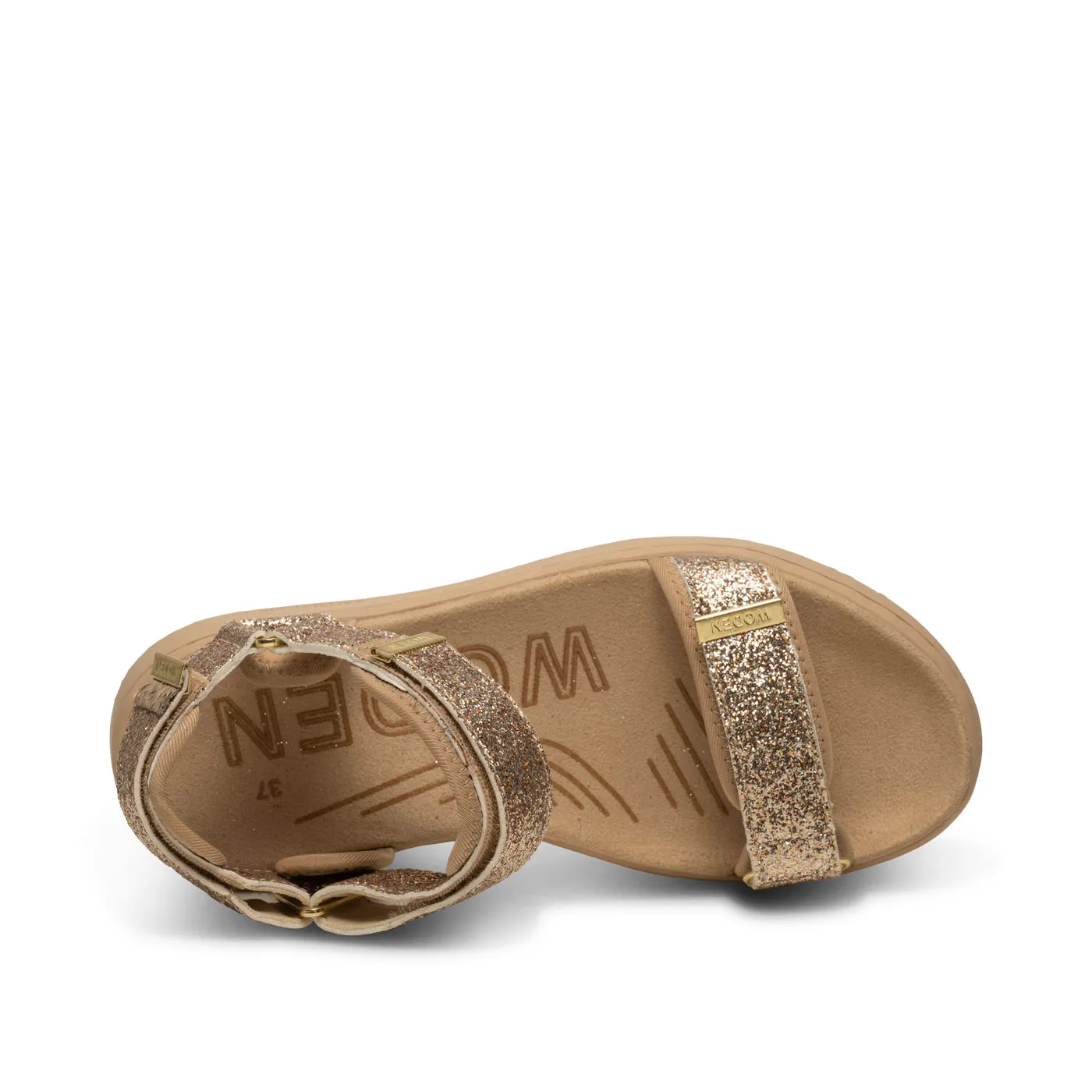 Line Glitter - Coffee Cream