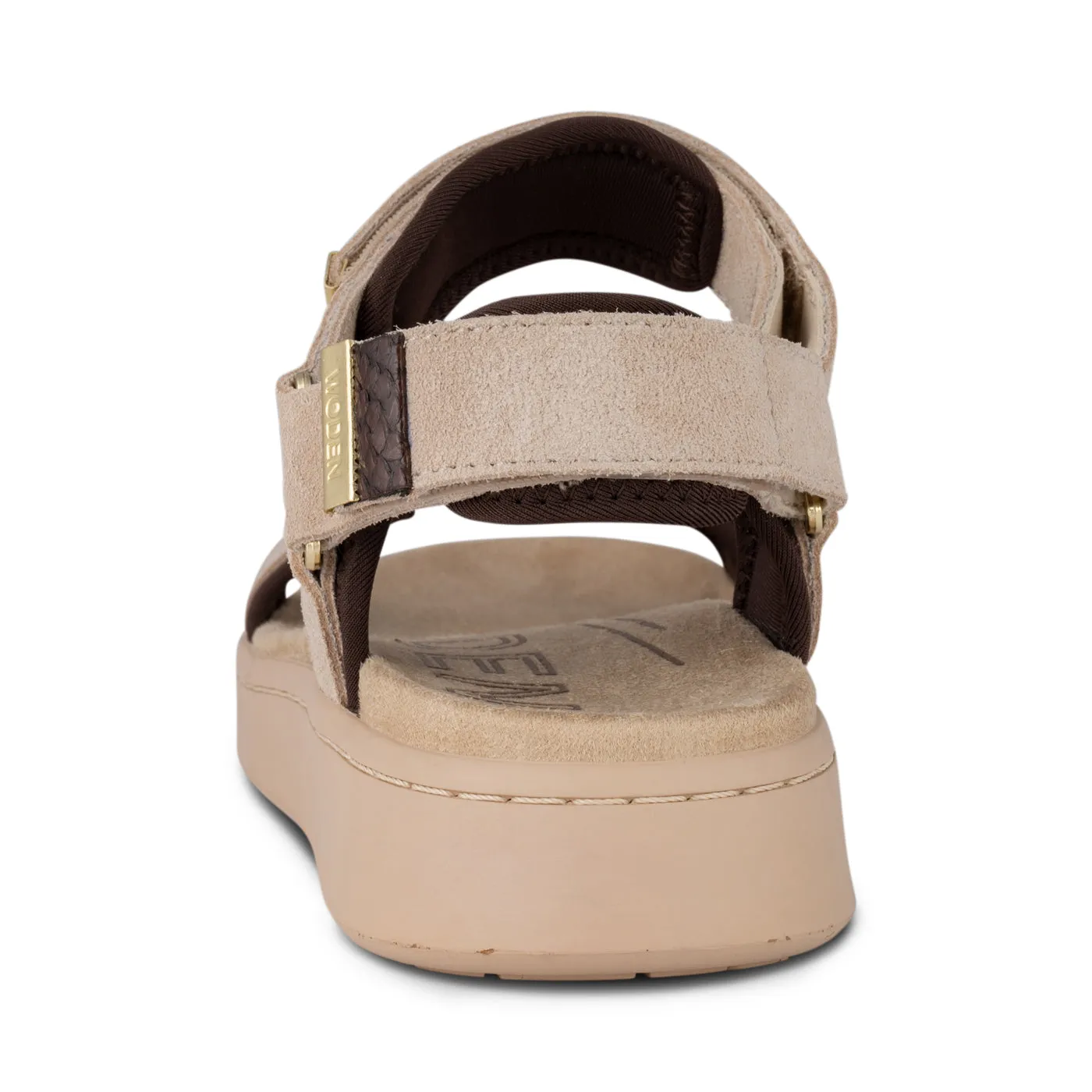 Line Suede - Coffee Cream