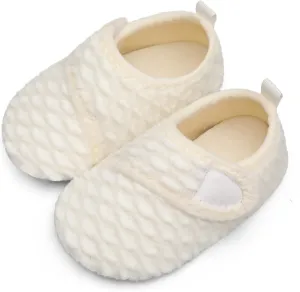 Lisdwde Kids Winter Indoor Household Shoes Toddler Boys Girls House Slippers Warm Socks for Baby