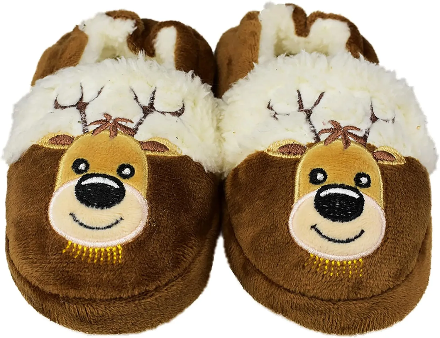 Little Kids/Girls Soft Warm Slippers Toddler Indoor Cute Slip-on Shoes