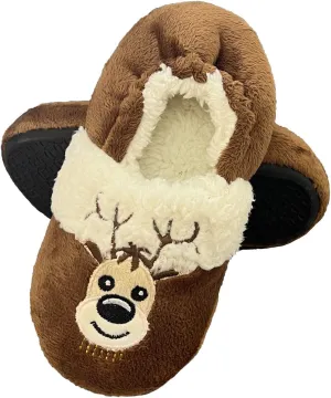 Little Kids/Girls Soft Warm Slippers Toddler Indoor Cute Slip-on Shoes