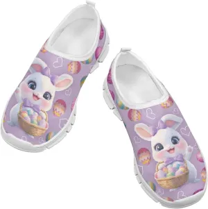 Little/Big Kids Slip On Tennis Shoes for School Girls Gym Shoes Fashion Casual Shoes