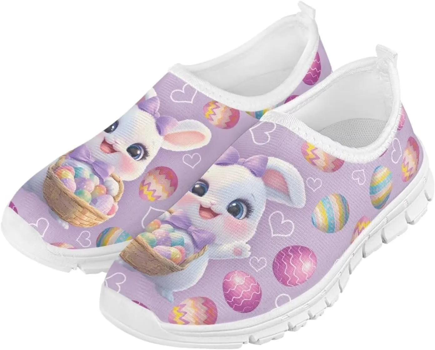 Little/Big Kids Slip On Tennis Shoes for School Girls Gym Shoes Fashion Casual Shoes