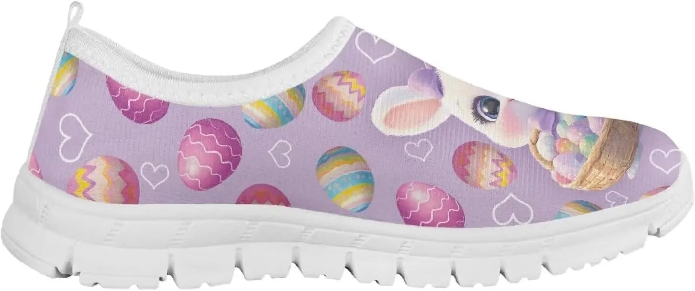 Little/Big Kids Slip On Tennis Shoes for School Girls Gym Shoes Fashion Casual Shoes