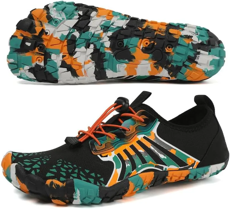 LIZRHA Water Shoes for Men and Women Quick Dry Aqua Swim Barefoot Shoes for Outdoor Fishing Beach Pool Boat Surfing Walking Water Park and Yoqa Activities