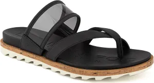 LONDON FOG Womens Noome Comfort Platform Sandal Stretch Fabric Comfort Womens Sandals