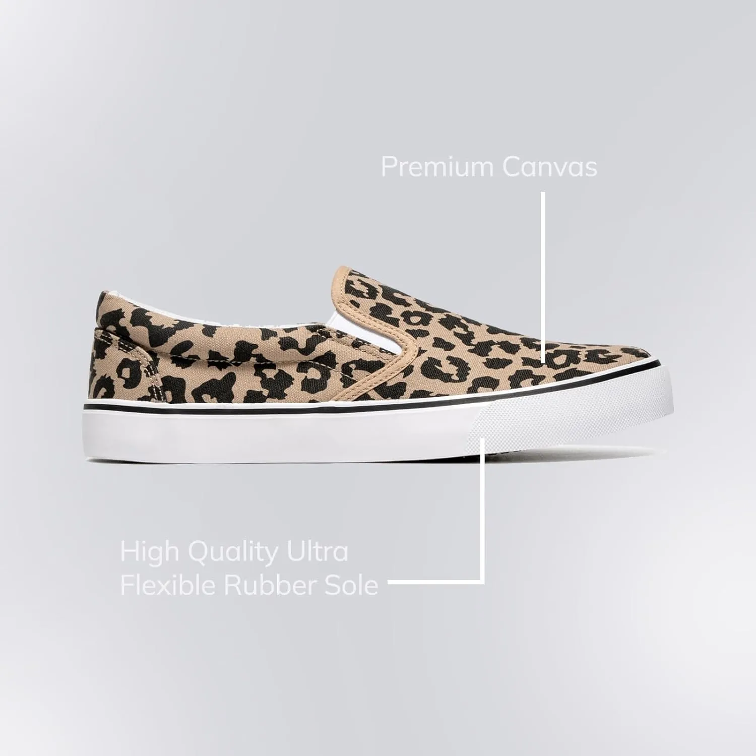 Low-Top Slip Ons Women's Fashion Sneakers Casual Canvas Sneakers for Women Comfortable Flats Breathable Padded Insole Slip on Sneakers Women Low Slip on Shoes