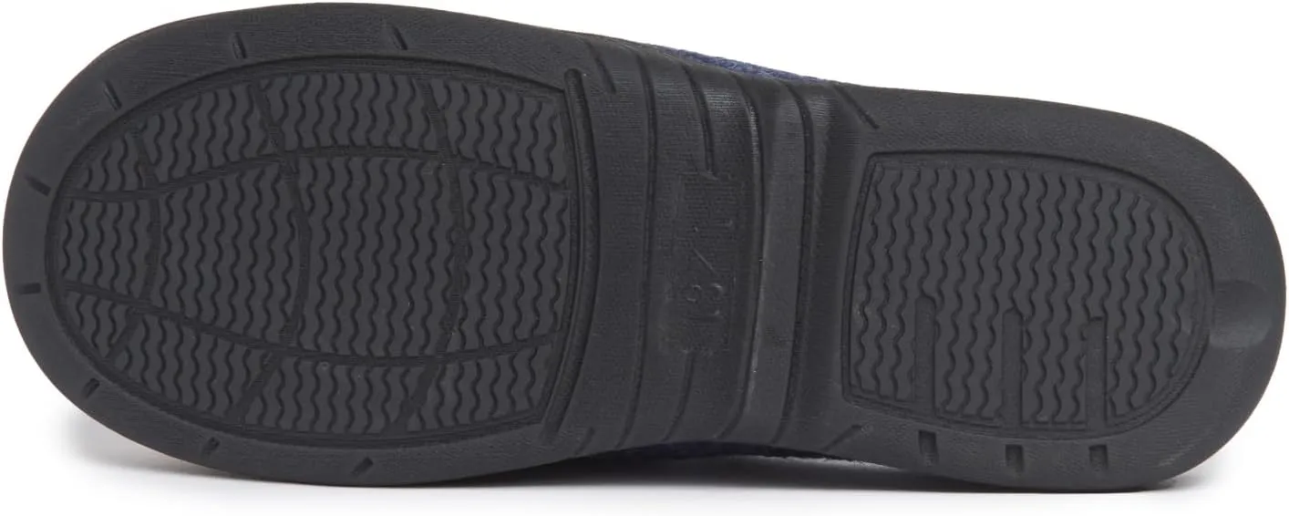 Lucky Brand Boy's Fleece Clog Micro Suede Tab Slippers – Comfortable and Cozy Footwear for Boys
