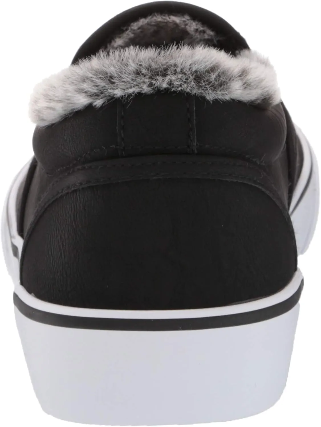 Lugz Women's Clipper LX Faux Fur Classic Slip-on Sneaker