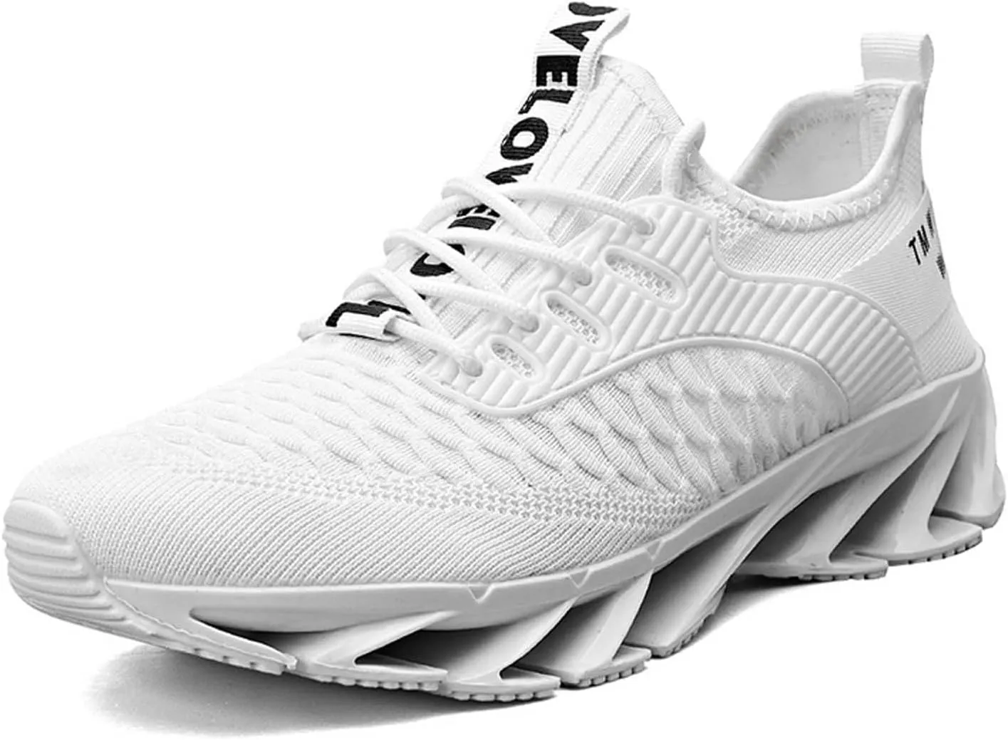 Luniva Shoes, Height Boosting Shoes for Men, Athletic Lightweight Breathable Running Walking Shoes Comfort Non Slip Breathable Knit Slip On Sneakers