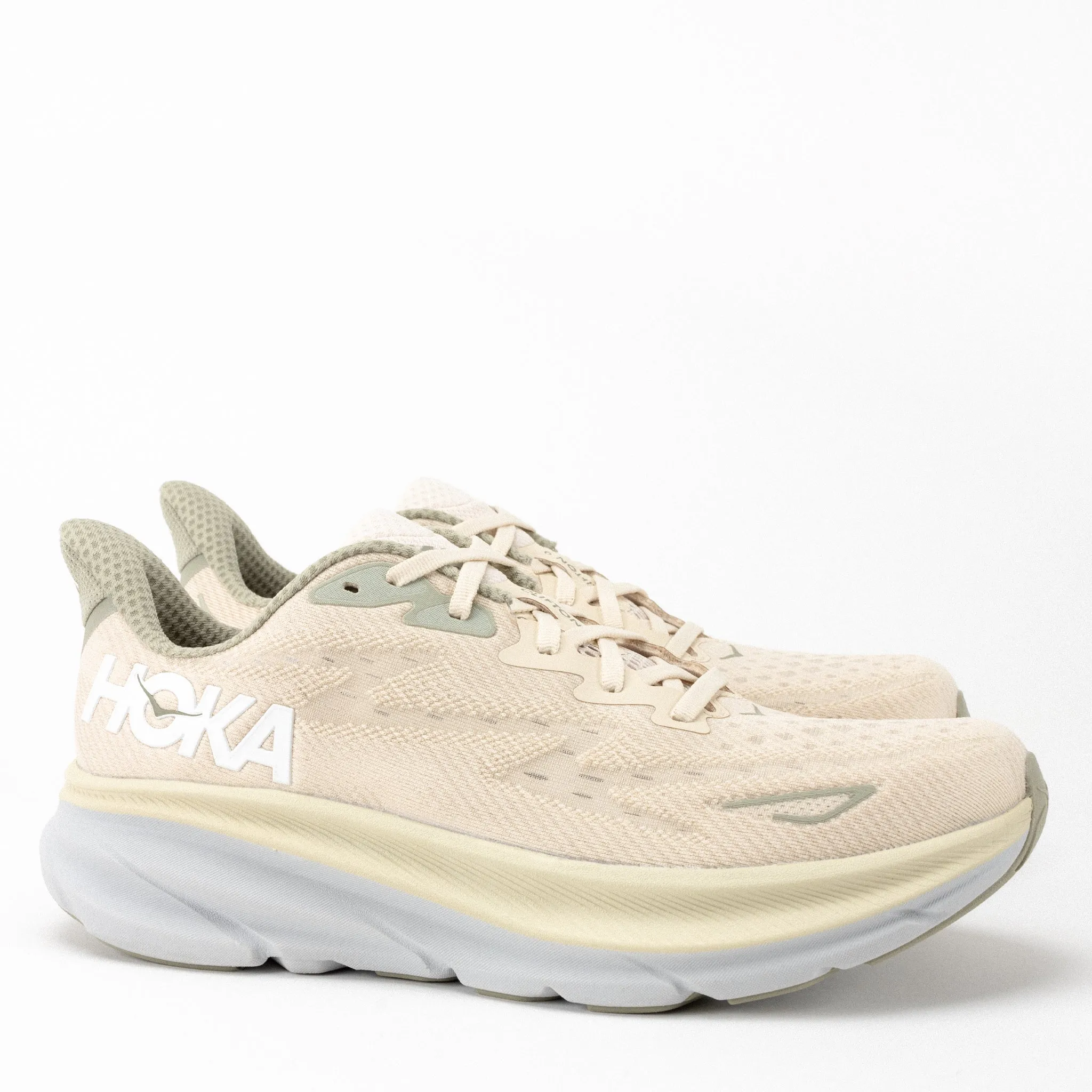 M-CLIFTON 9 - OAT MILK - MESH