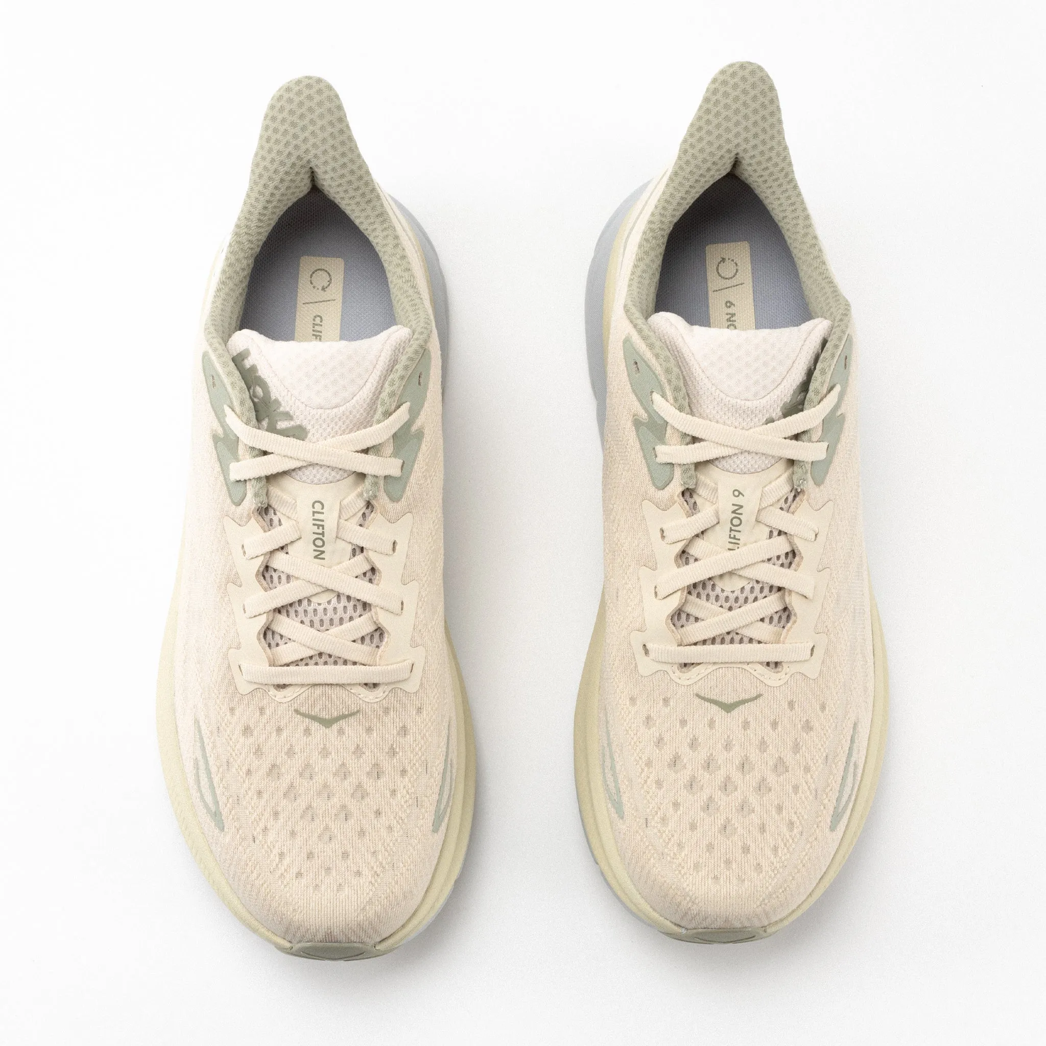 M-CLIFTON 9 - OAT MILK - MESH