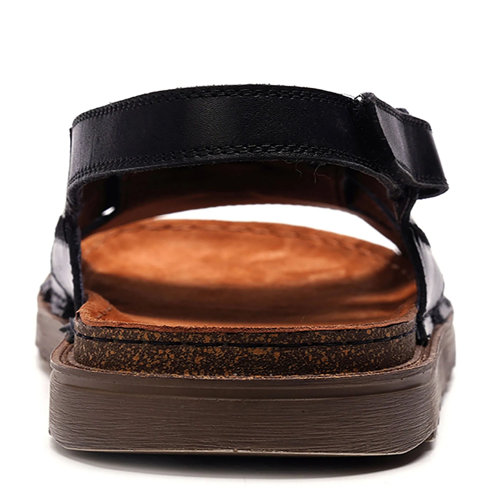 Maldiva Back Strap Sandal // Black