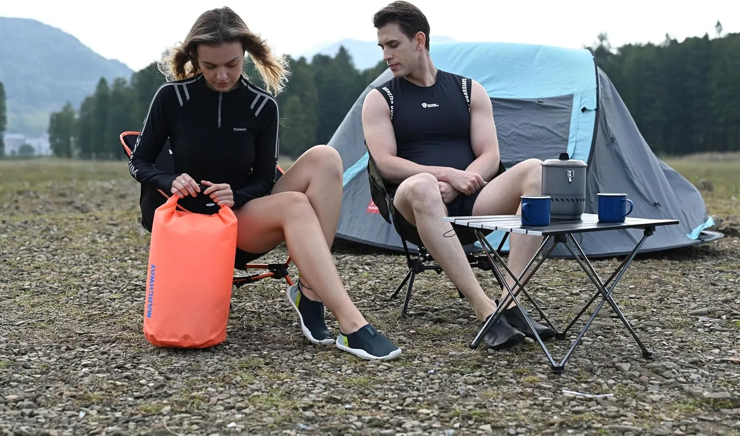 MARCHWAY Floating Waterproof Dry Bag Backpack 5L/10L/20L/30L/40L, Roll Top Sack Keeps Gear Dry for Kayaking, Rafting, Boating, Swimming, Camping, Hiking, Beach, Fishing