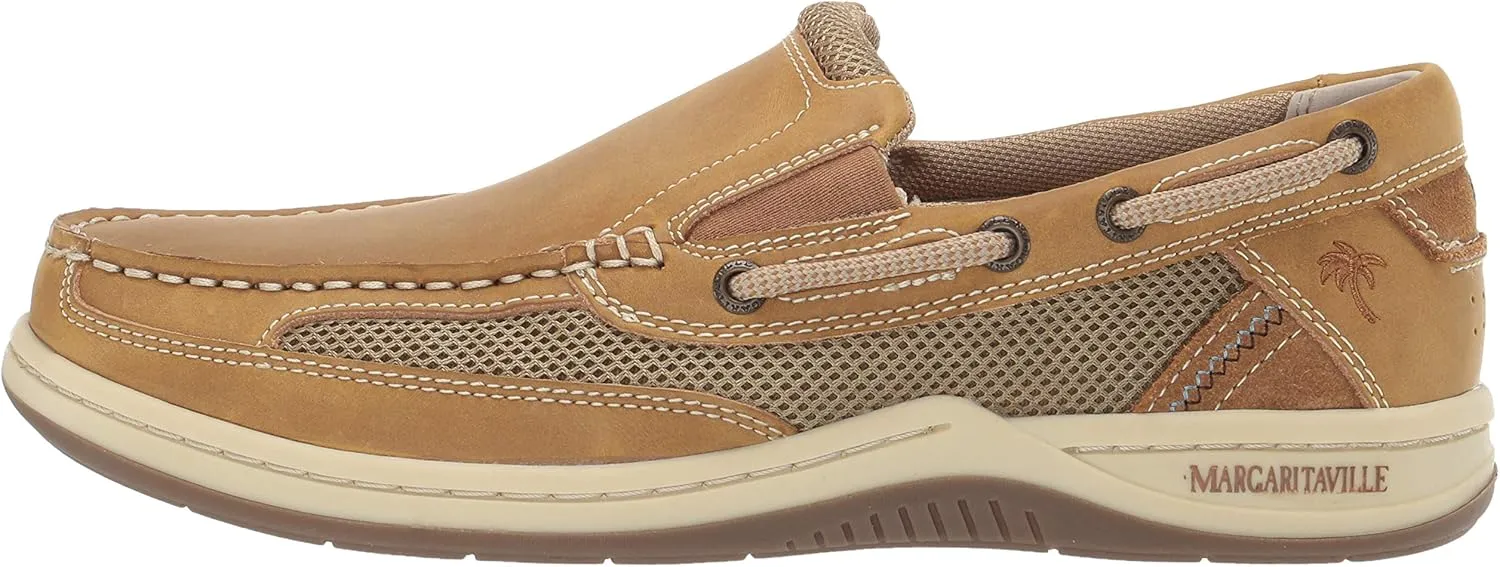 Margaritaville Men's Anchor Slip On Boat Shoe