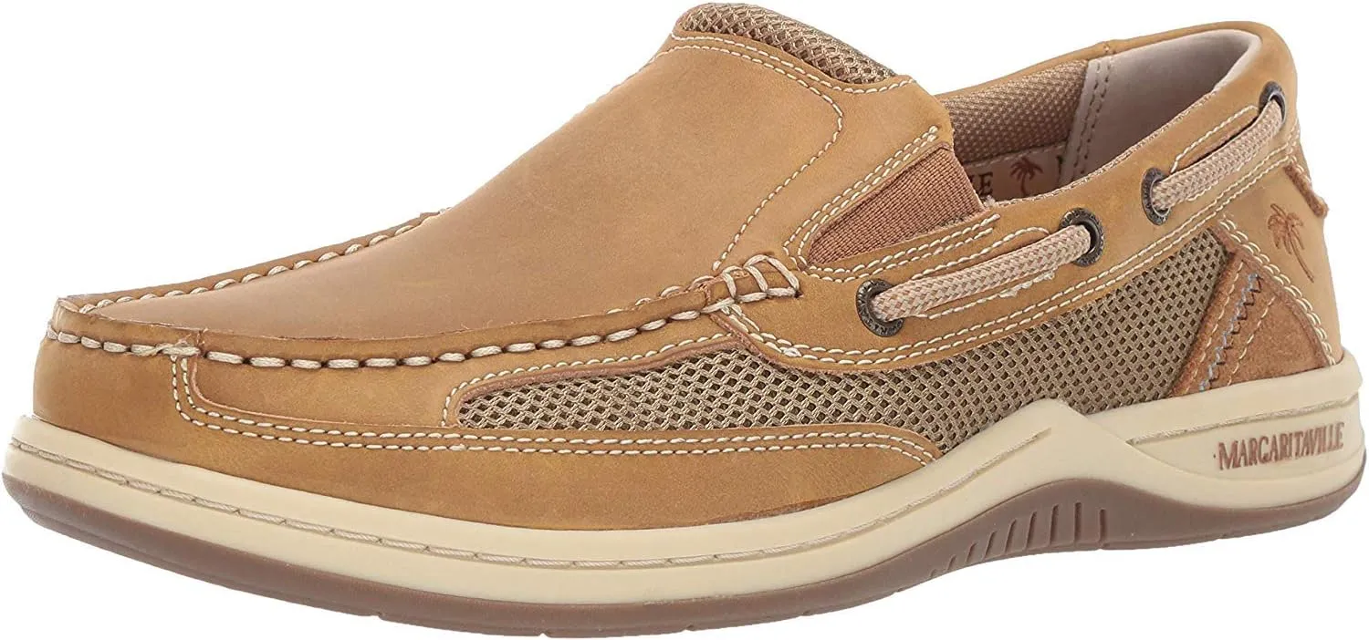 Margaritaville Men's Anchor Slip On Boat Shoe