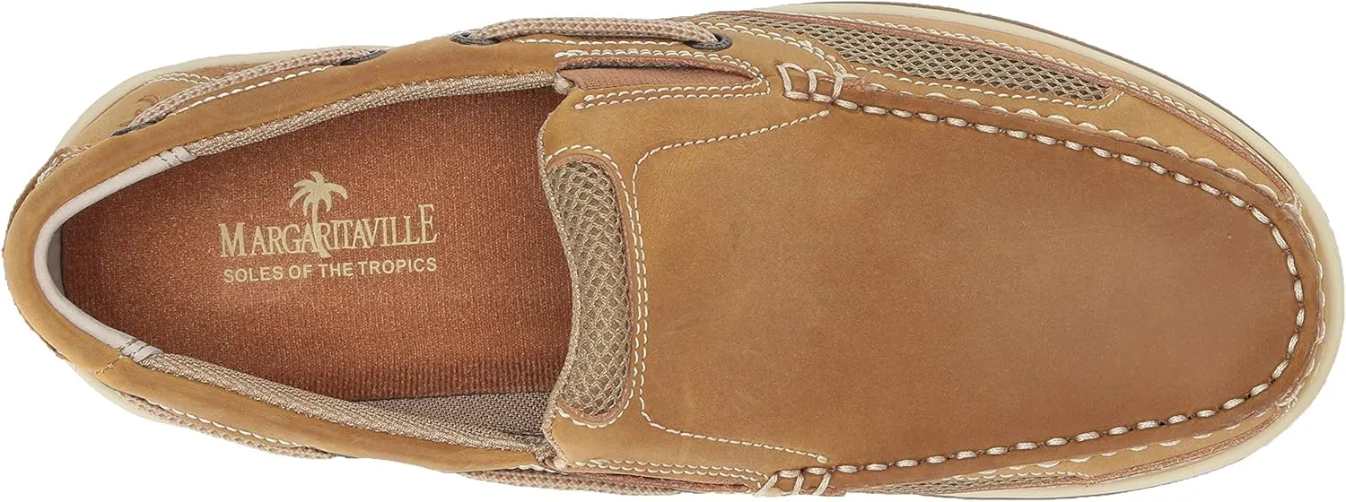Margaritaville Men's Anchor Slip On Boat Shoe
