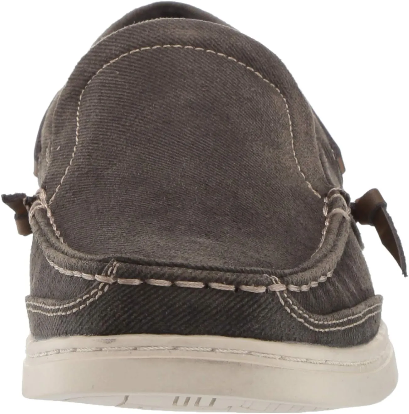 Margaritaville Men's Dock Slip on Boat Shoes - Leather Lace, Lightweight Slip on Shoes