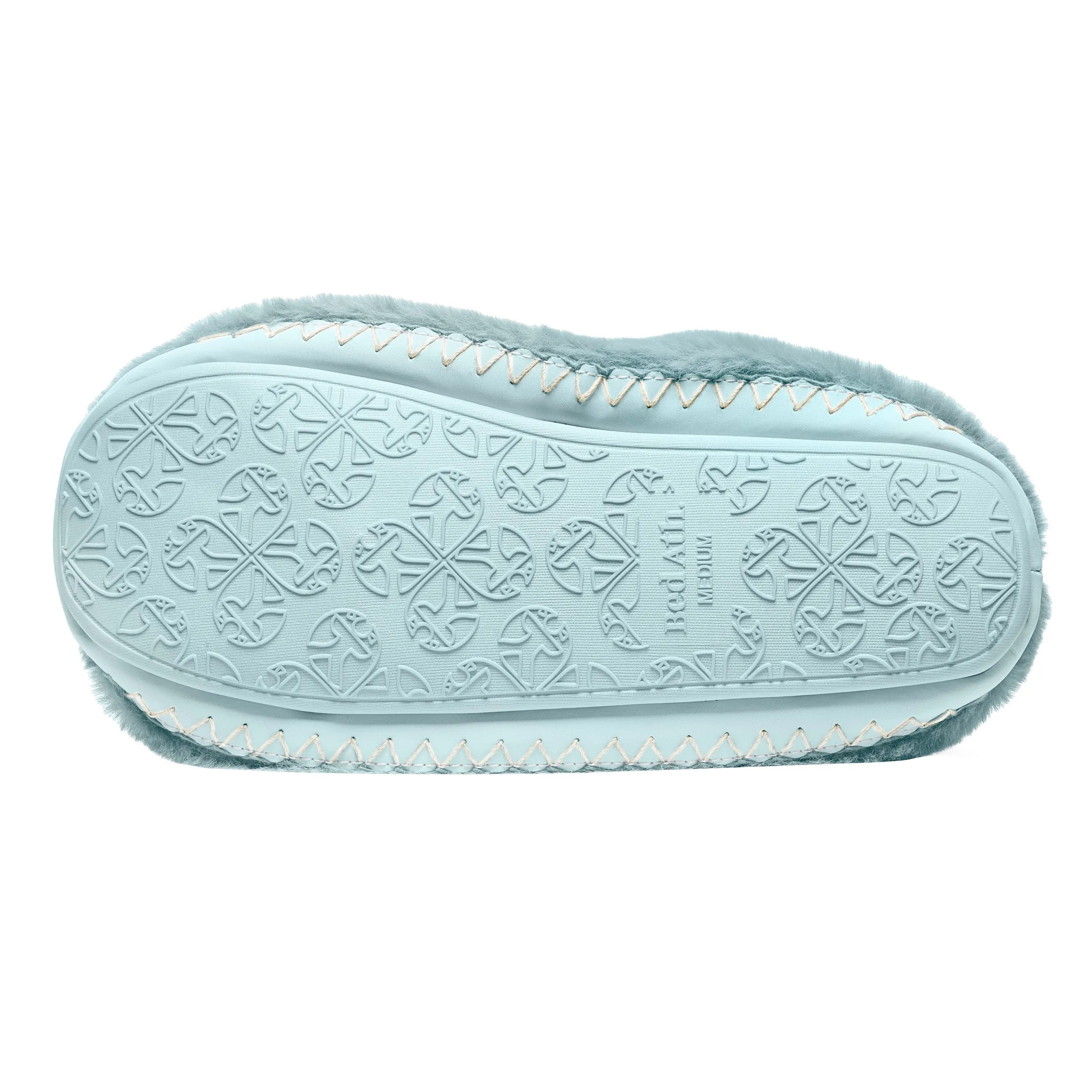 Marilyn - Classic Faux Fur Slipper Boot - Seafoam