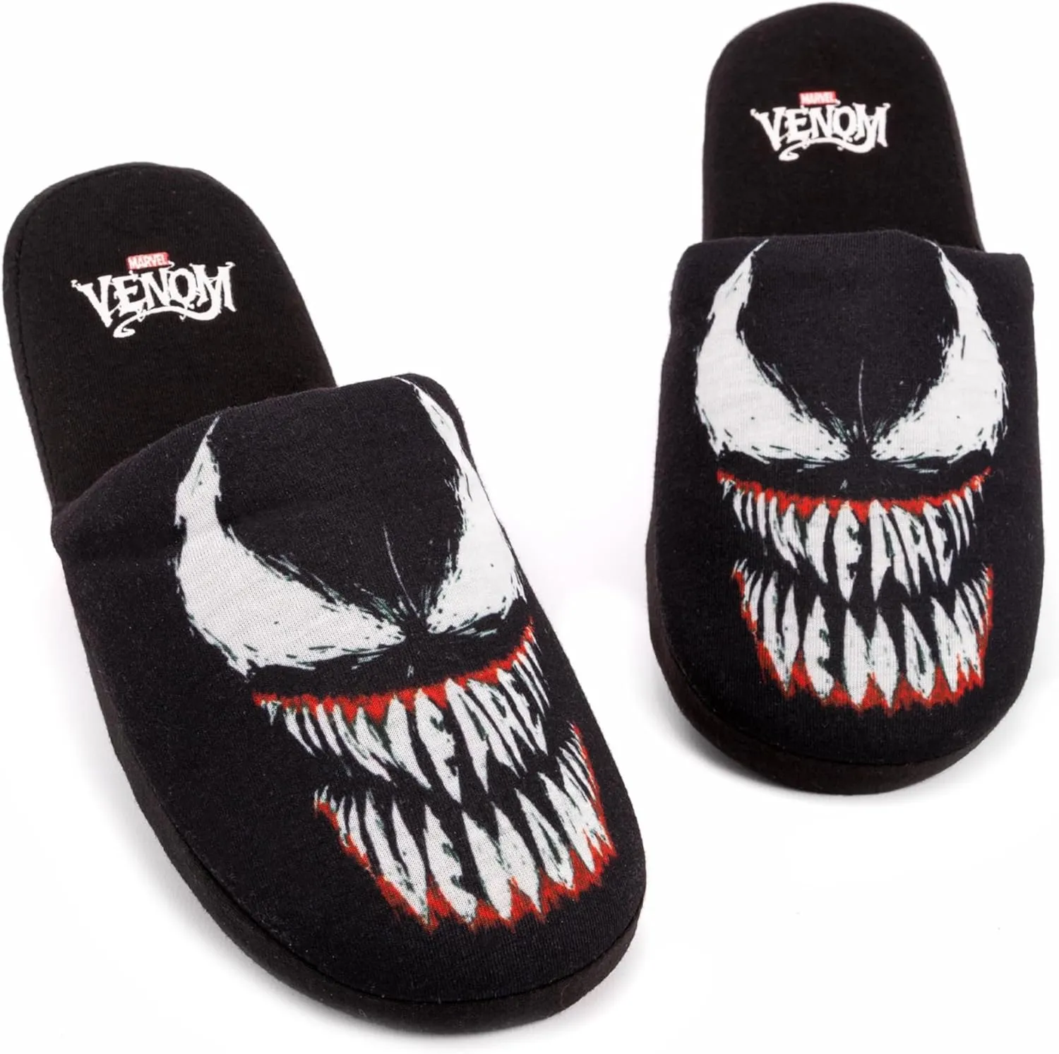 Marvel Gift Slippers Men's Slip On Alien Symbiote House Shoes