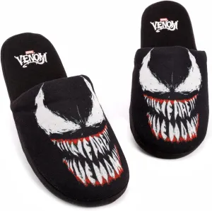 Marvel Gift Slippers Men's Slip On Alien Symbiote House Shoes