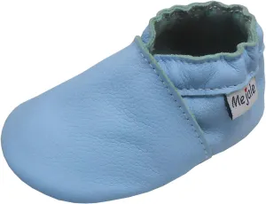 Mejale Baby Boy Girl Shoes Soft Soled Leather Moccasins Anti-Skid Infant Toddler Prewalker