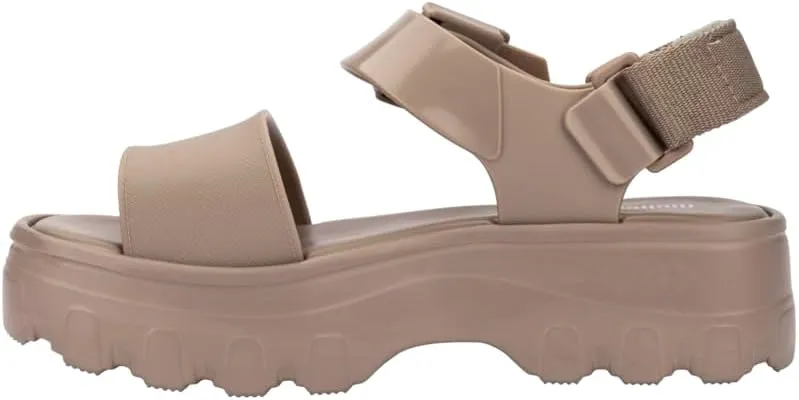 Melissa Kick Off Platform Sandals for Women - Super Soft and Flexible Vegan Chunky Platform Sandal with Adjustable Straps and Open Toe Design