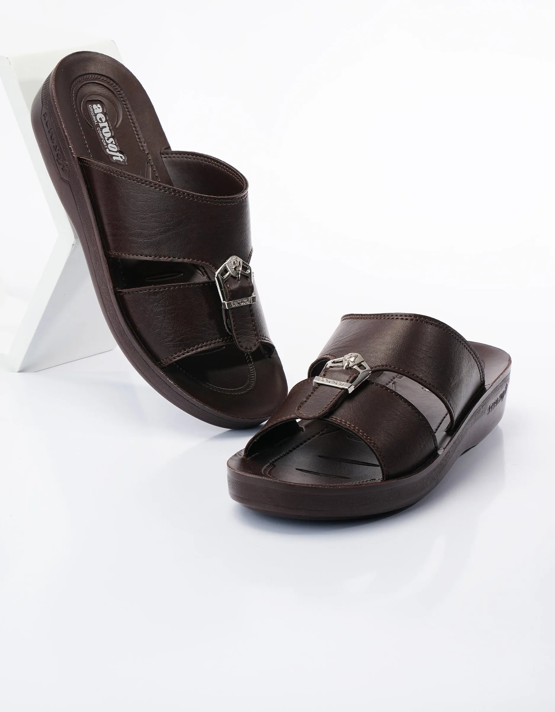 MEN SLIPPER MA-5801-BROWN