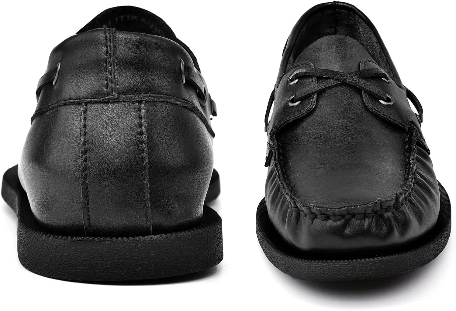 Mens Boat Shoes Leather Casual Dress Shoes Classic Loafers