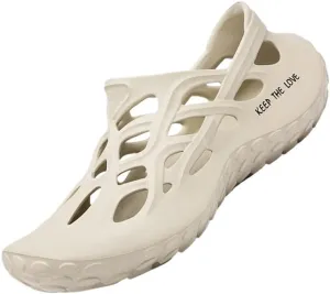 Men's Fashion Casual Casual Shoes Slip on Clogs Breathable, Quick Drying, Non-Slip Solid Color EVA Shoes