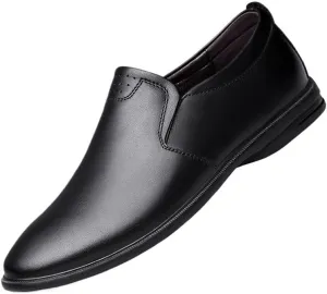 Men's Genuine Leather Driving Boat Shoes Male Soft Sole Leisure Breathable Footwear Cowhide Flats Men Shoes