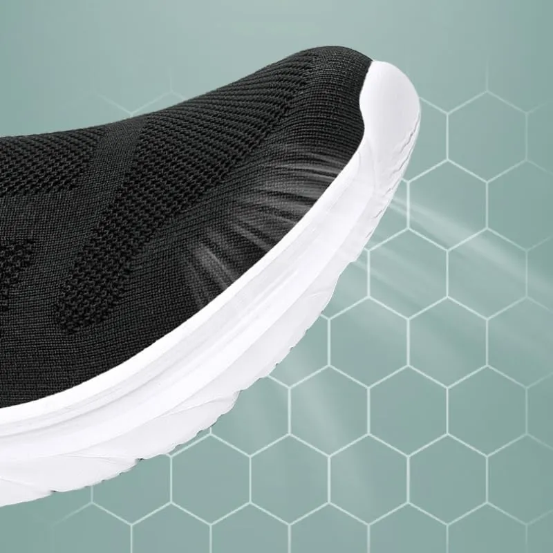 Men's Hands Free Slip On Sneaker Walking Shoes for Mens Dress Casual Comfortable Breathable Hiking Working All-Terrain Ankle Trekking Anti-Slip