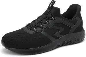 Mens Hands Free Walking Shoes Breathable Slip on Fashion Sneakers Daily Wear Casual Shoes