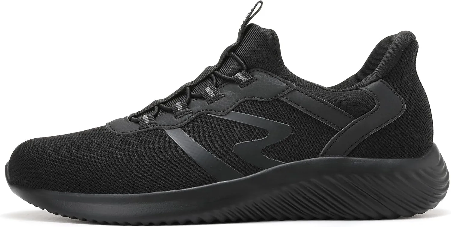 Mens Hands Free Walking Shoes Breathable Slip on Fashion Sneakers Daily Wear Casual Shoes