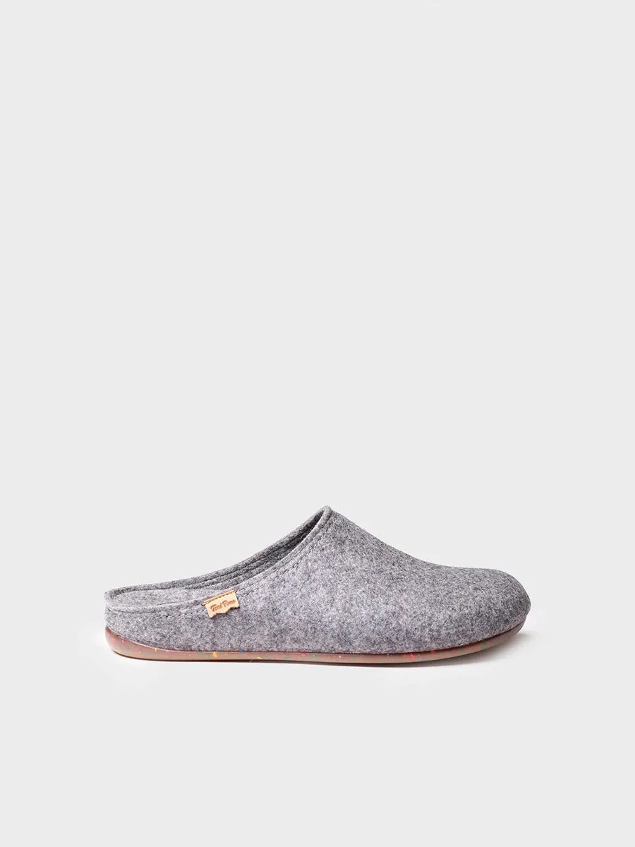 Men's house slipper made from recycled felt - NEO-FR
