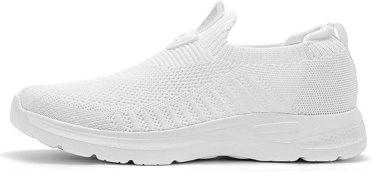 Men's Running Shoes Casual Slip on Walking Tennis Gym Sneakers Lightweight Breathable Mesh Workout Sports Soft Sole
