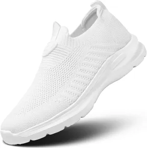Men's Running Shoes Casual Slip on Walking Tennis Gym Sneakers Lightweight Breathable Mesh Workout Sports Soft Sole