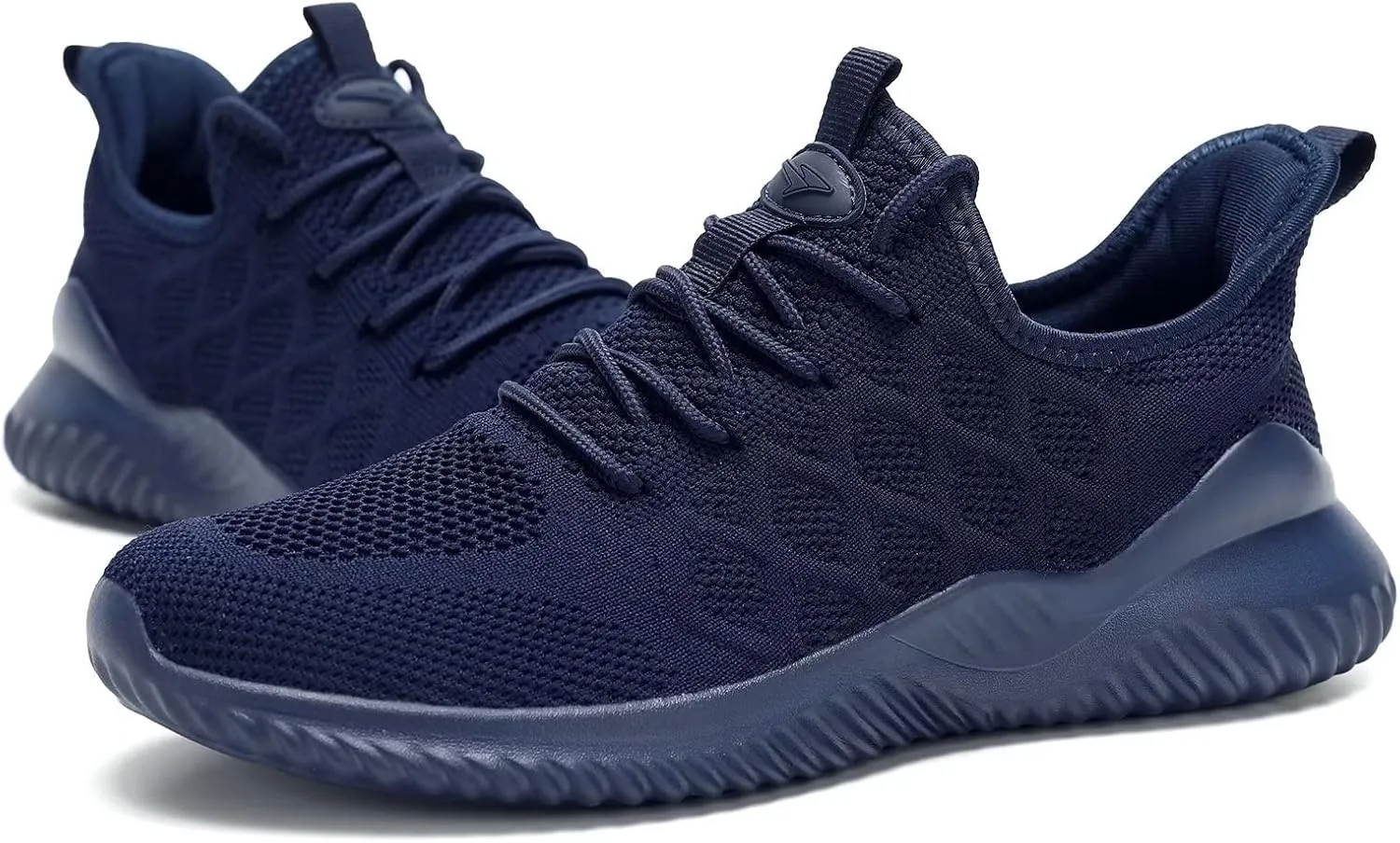 Mens Running Shoes Slip on Tennis Walking Sneakers Casual Mesh Breathable Lightweight Work Sport Shoes