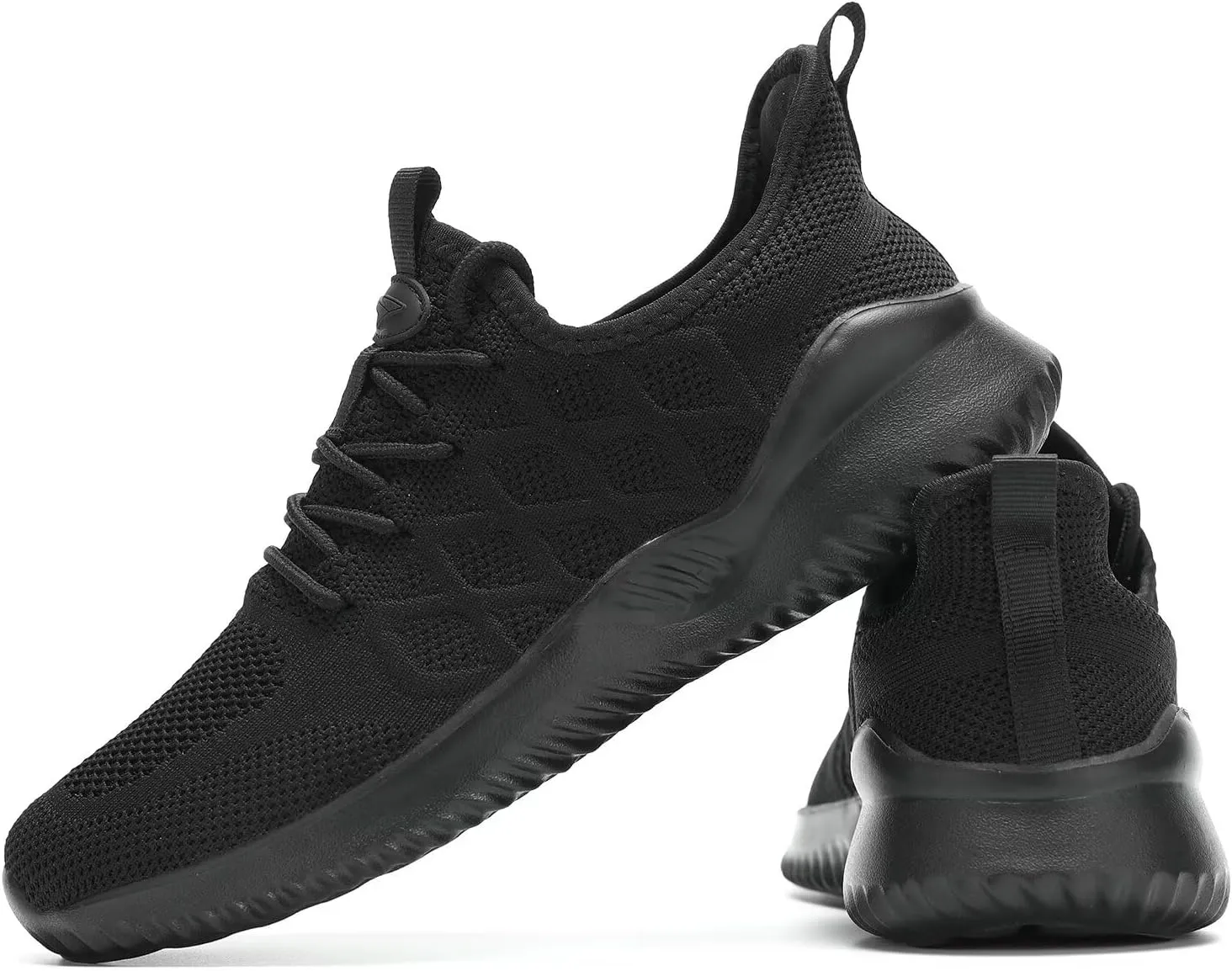 Mens Running Shoes Slip-on Walking Tennis Sneakers Mesh Lightweight Breathable Casual Soft Sole Work Shoes