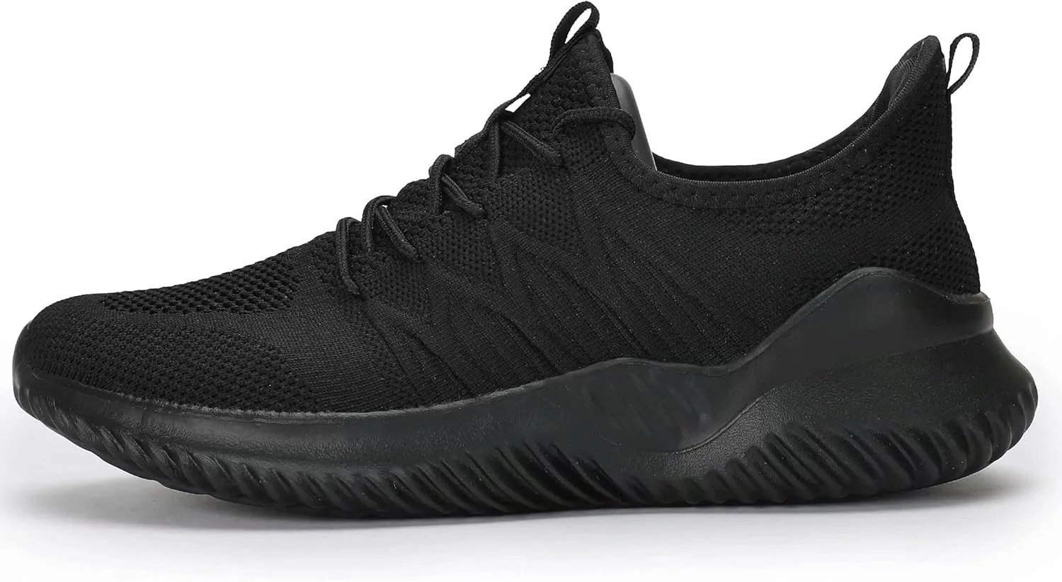 Mens Slip On Running Shoes Athletic Walking Trainers Lightweight Breathable Mesh Tennis Sneakers