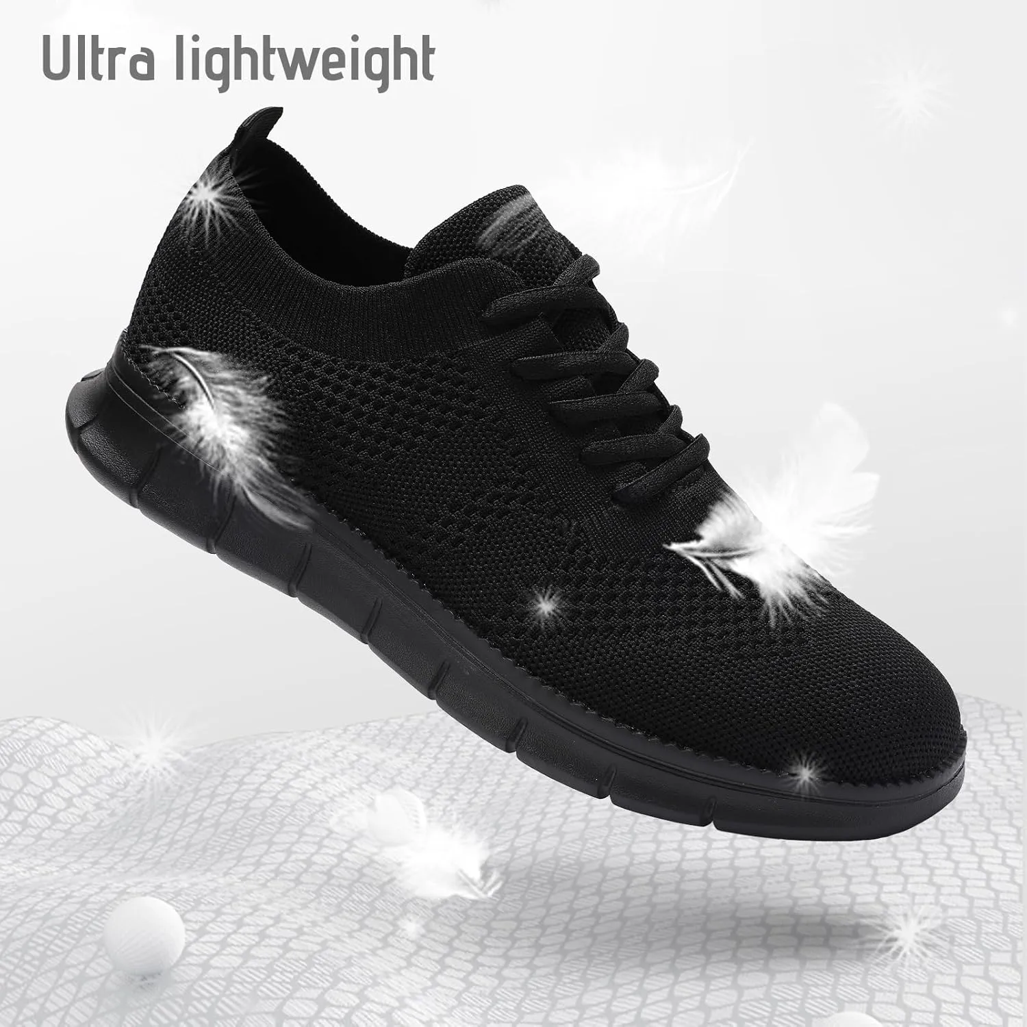 Men's Slip on Walking Shoes Fashion Dress Sneakers Business Oxfords Breathable Lightweight Loafers Tennis for Driving Walking Skate