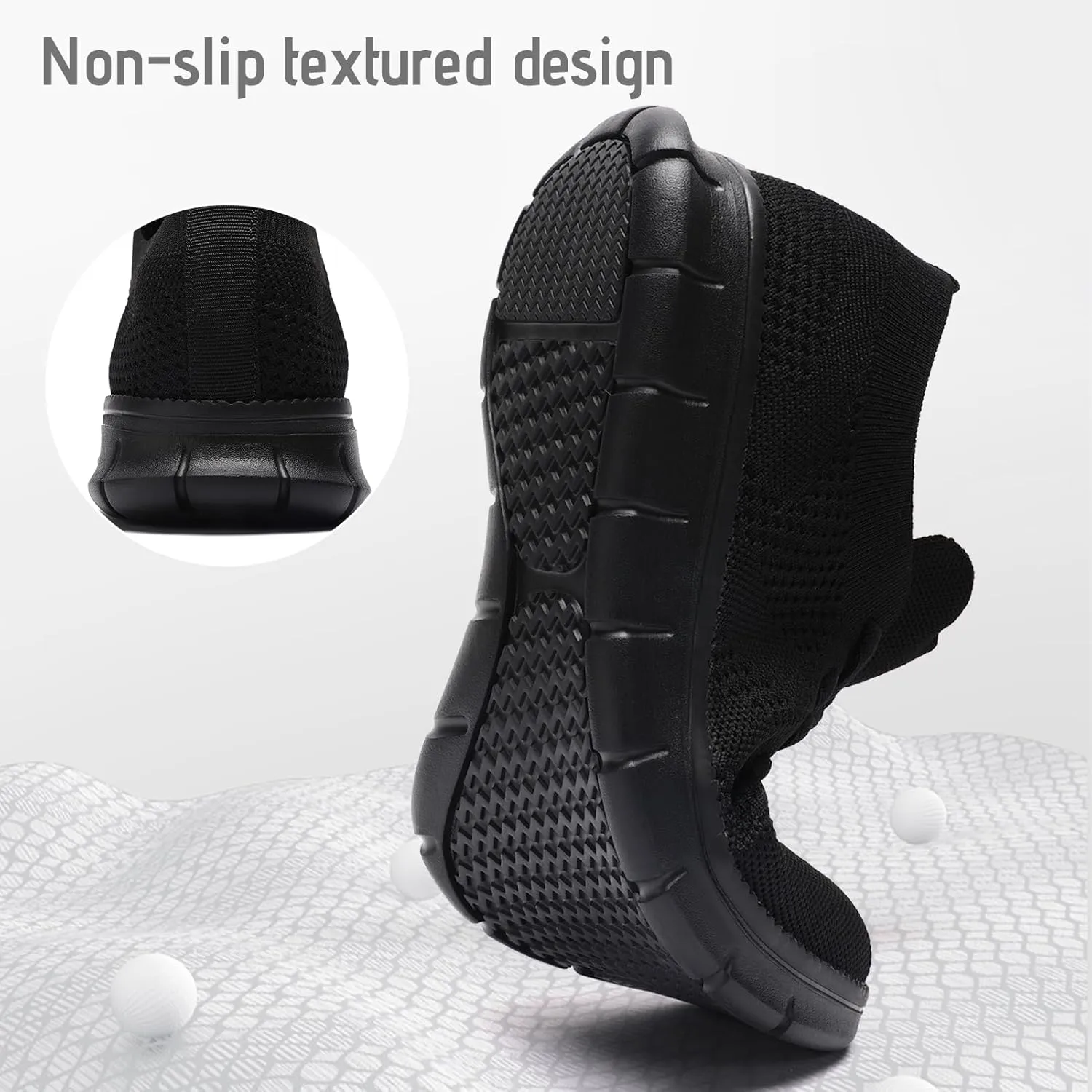 Men's Slip on Walking Shoes Fashion Dress Sneakers Business Oxfords Breathable Lightweight Loafers Tennis for Driving Walking Skate