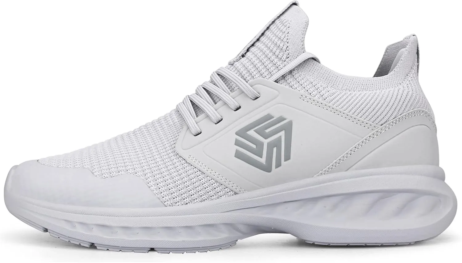 Mens Slip On Walking Shoes Non Slip Running Shoes Breathable Workout Shoes Lightweight Gym Sneakers
