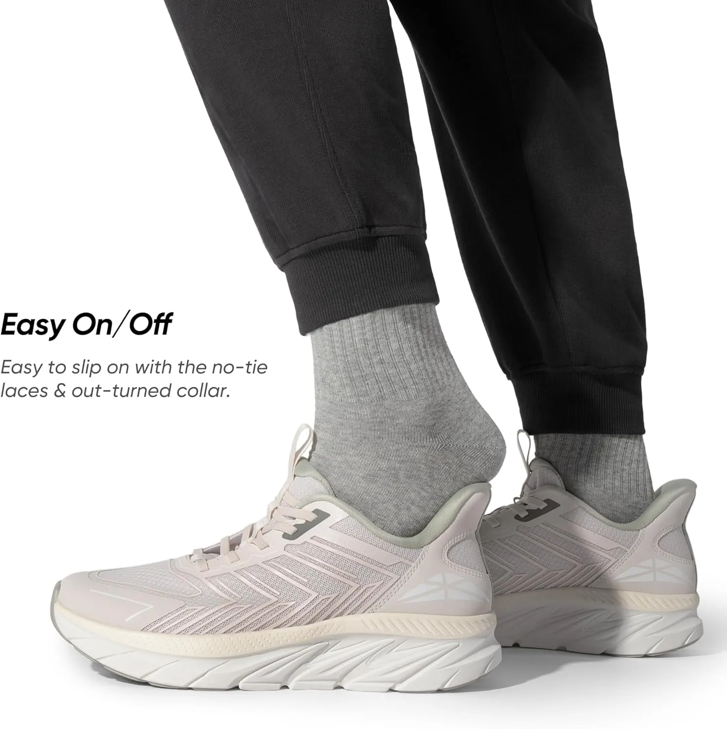 Men's Slip On Walking Shoes Running Comfortable Tennis Breathable Non Slip Athletic Gym Workout Cross Training Fashion Sneakers