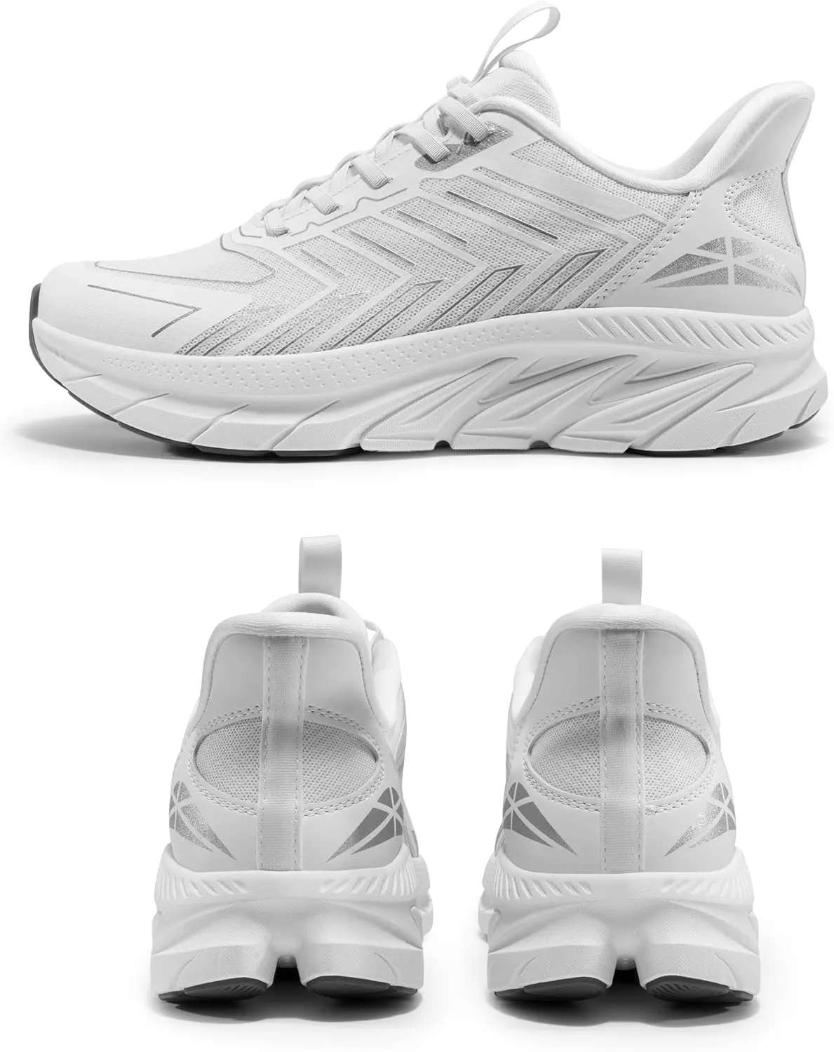 Men's Slip On Walking Shoes Running Comfortable Tennis Breathable Non Slip Athletic Gym Workout Cross Training Fashion Sneakers
