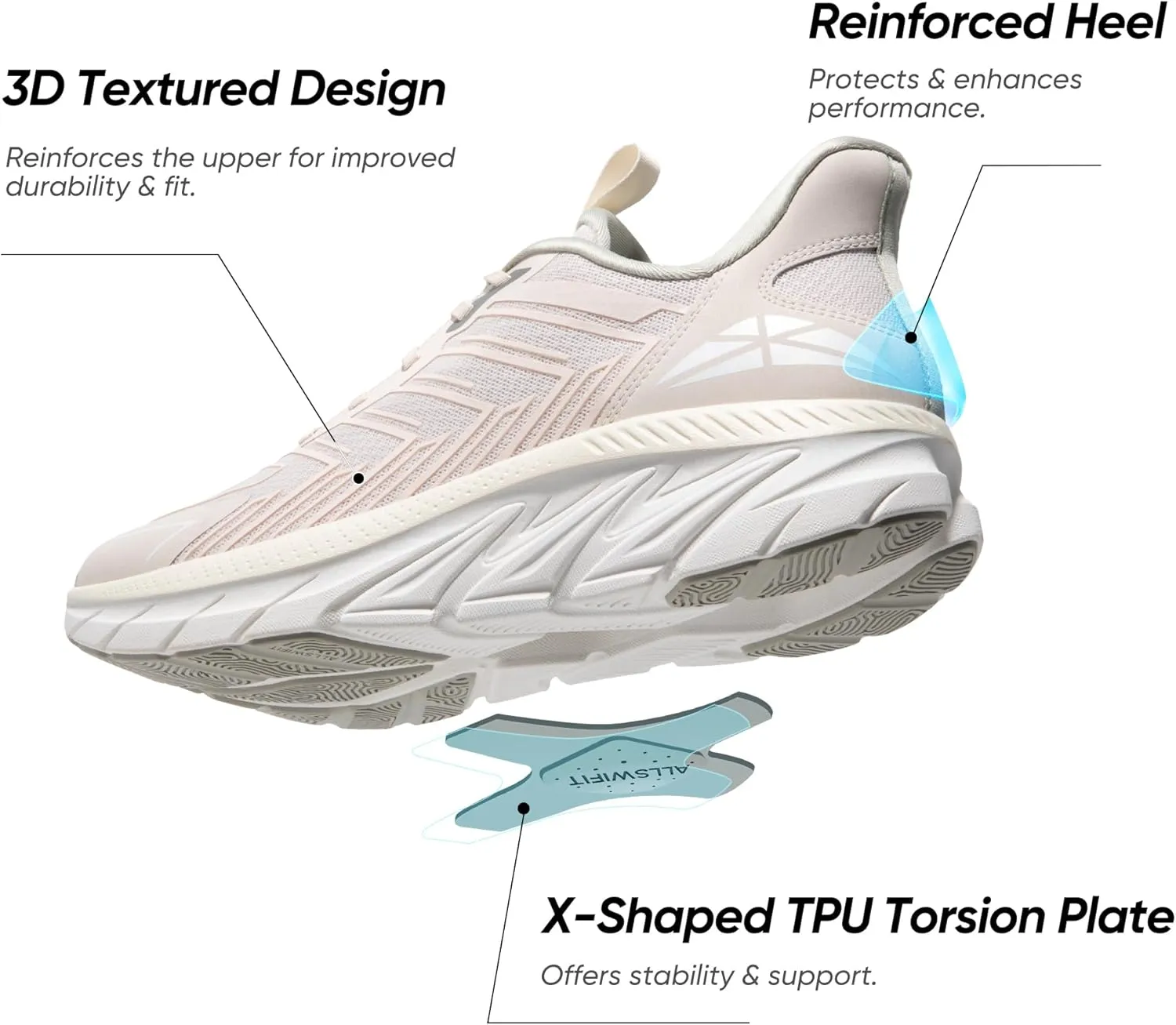 Men's Slip On Walking Shoes Running Comfortable Tennis Breathable Non Slip Athletic Gym Workout Cross Training Fashion Sneakers