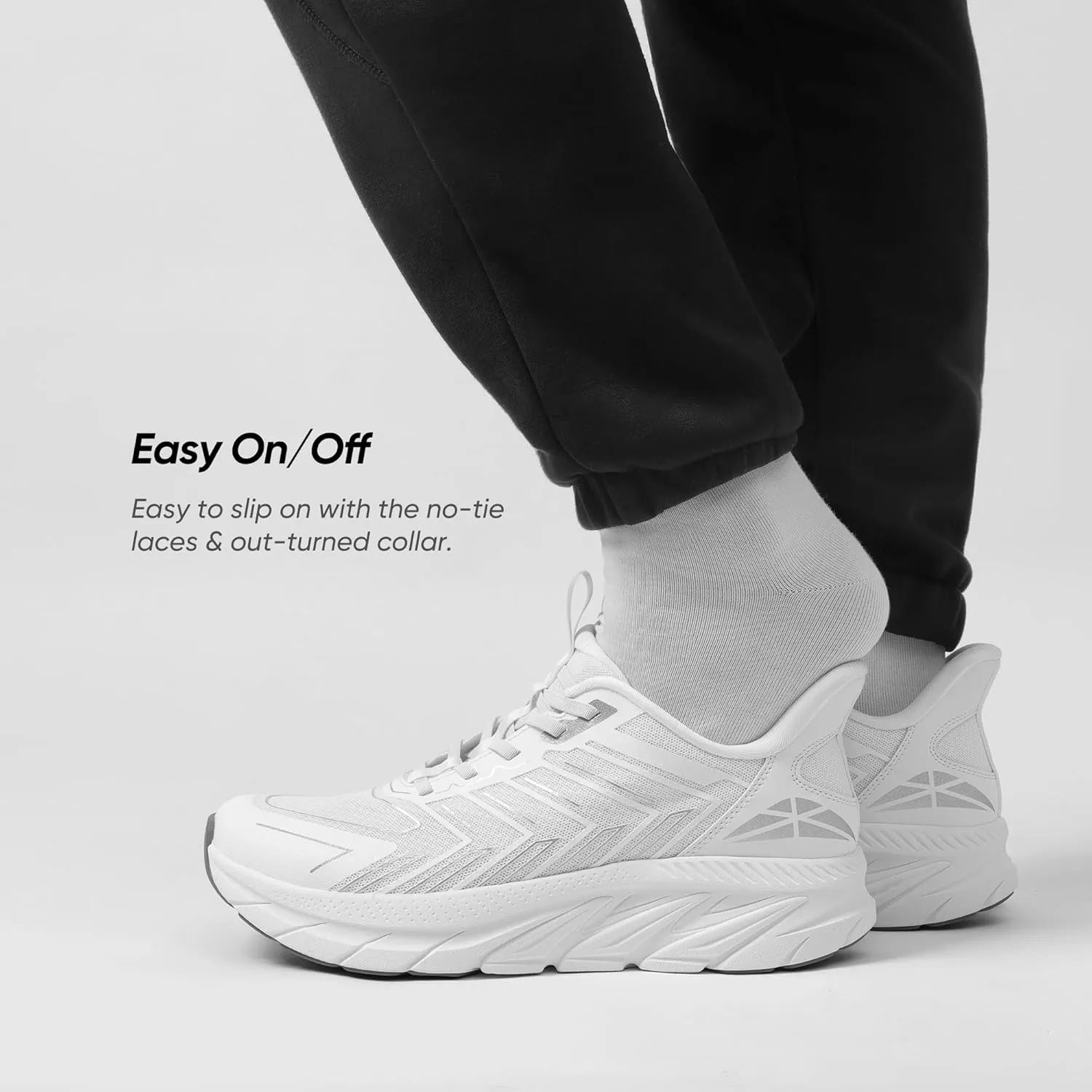 Men's Slip On Walking Shoes Running Comfortable Tennis Breathable Non Slip Athletic Gym Workout Cross Training Fashion Sneakers