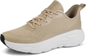 Mens Slip On Walking Shoes Running Tennis Shoes for Athletic Workout Gym Casual Non Slip Training Sneakers Breathable Knit Upper Indoor Outdoor