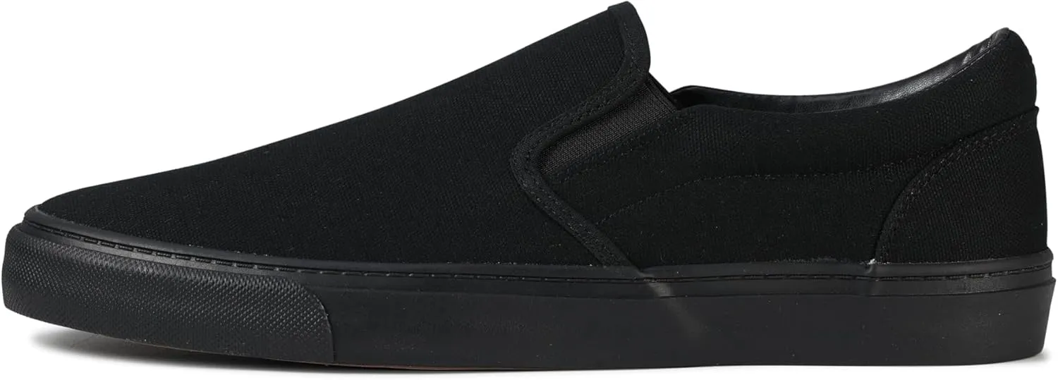 Men's Sneakers Classic Low Top Slip On Shoes Wide Canvas Skate Loafers Sneakers with Soft Insole Causal Dress Shoes for Men Comfortable Walking Shoes Slip on Sneakers for Men