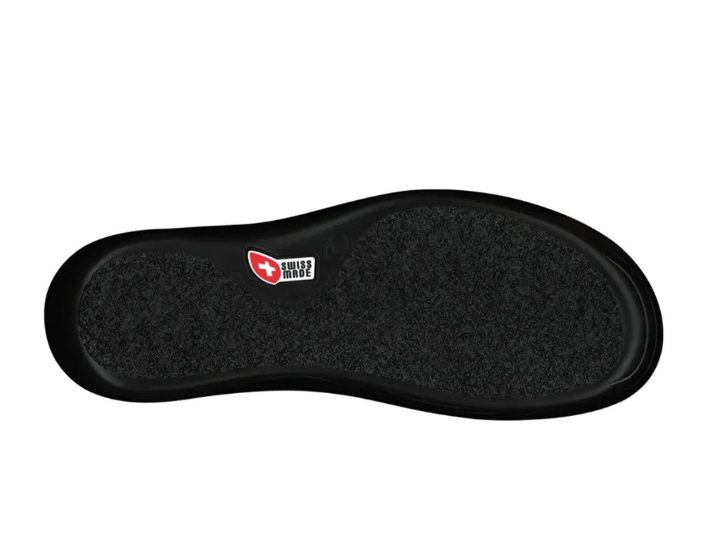 Mens Uri Black Cushioned Sandals